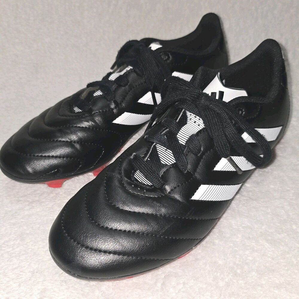 adidas Men's 7 Goletto VIII Firm Ground Soccer Cleats GX7793 Black/White/Red
